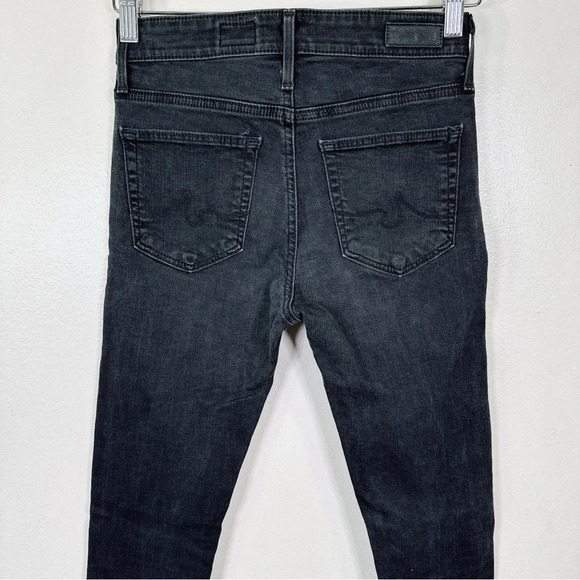 Ag ADRIANO GOLDSCHMIED Womens Size 24 The Farrah Skinny Ankle Chew Hem Jeans - Picture 11 of 14